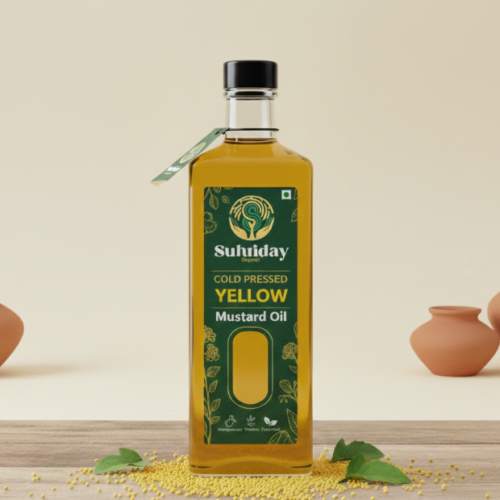 Cold-Pressed Yellow Mustard Oil – Mild
